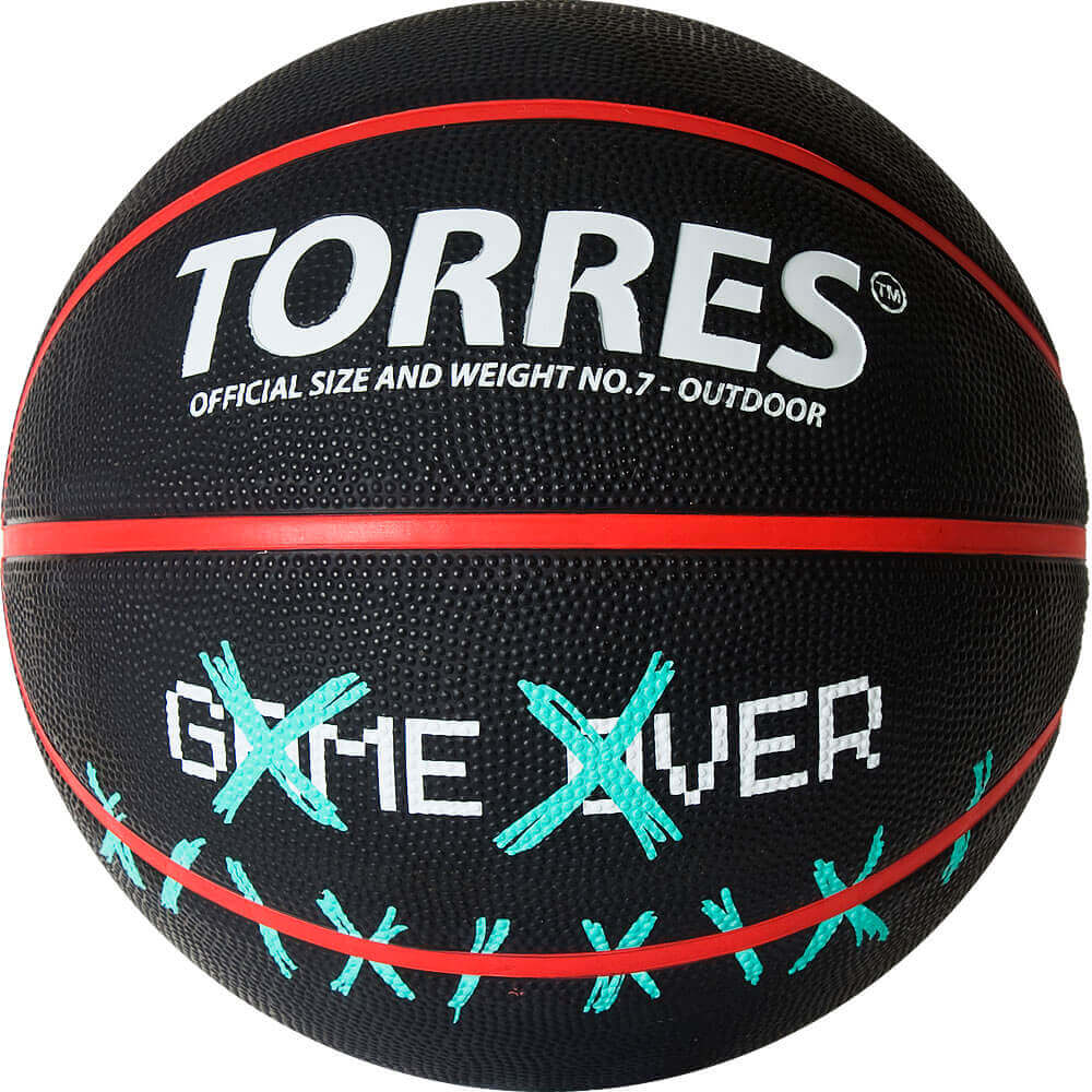 Мяч баскетбольный TORRES Game Over р.7