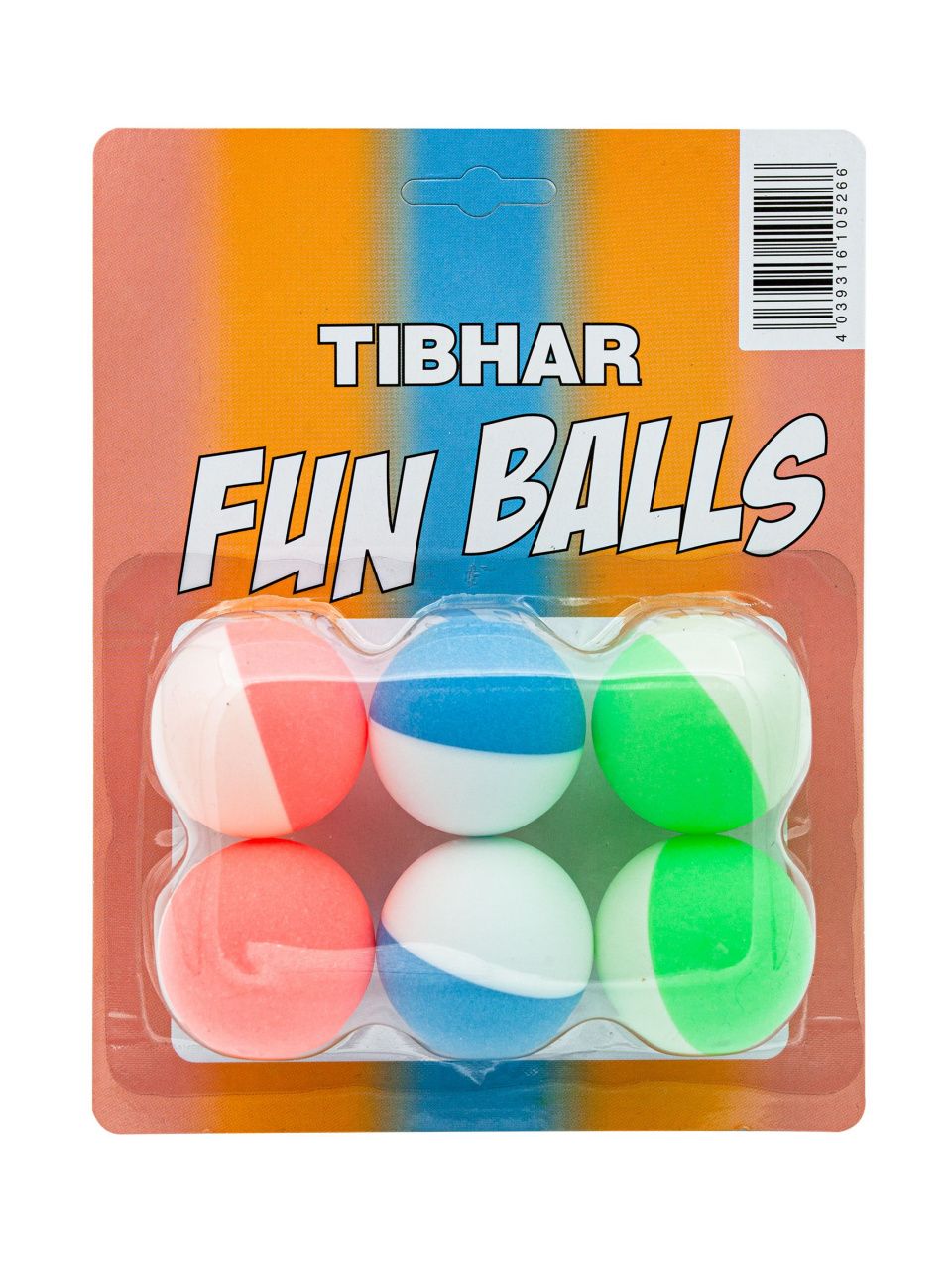 Мячи для настольного тенниса Tibhar FUN BALLS