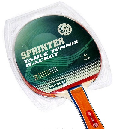 Ракетка для игры в настольный теннис Sprinter 1* S-103