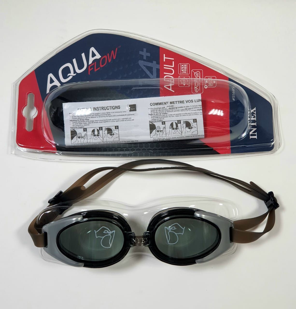 Очки для плавания INTEX Aqua Flow