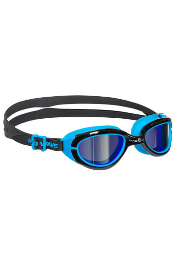 Очки для плавания юниорские Mad Wave Sun blocker junior,One size, Blue