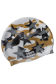 Шапочка для плавания Mad Wave силиконовая MILITARY STAR