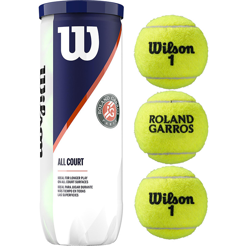 Мяч теннисный WILSON Roland Garros All Court