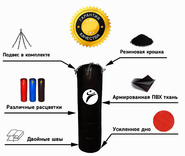 Мешок боксёрский RuscoSport