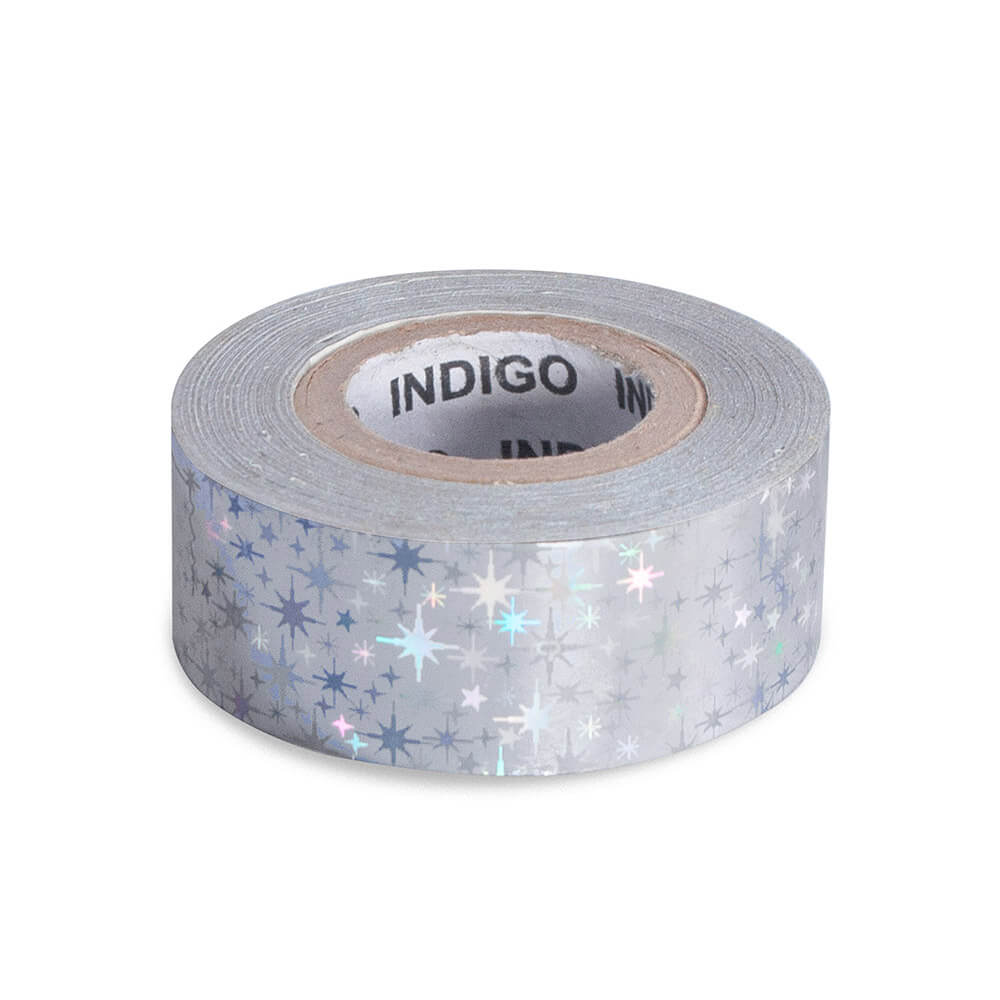 Обмотка для обруча на подкладке INDIGO STARS 20мм*14м