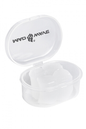 Беруши силиконовые Mad Wave Ear plugs silicone, One size, White