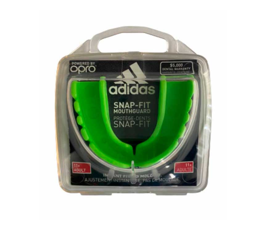 Капа Opro Snap-Fit Mouthguard зелёная (размер Senior) 