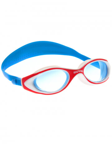 Очки для плавания Mad Wave Russia, One size, Red