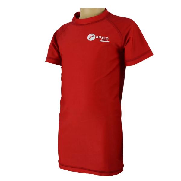 Рашгард Rusco Sport RED Короткий рукав, детский