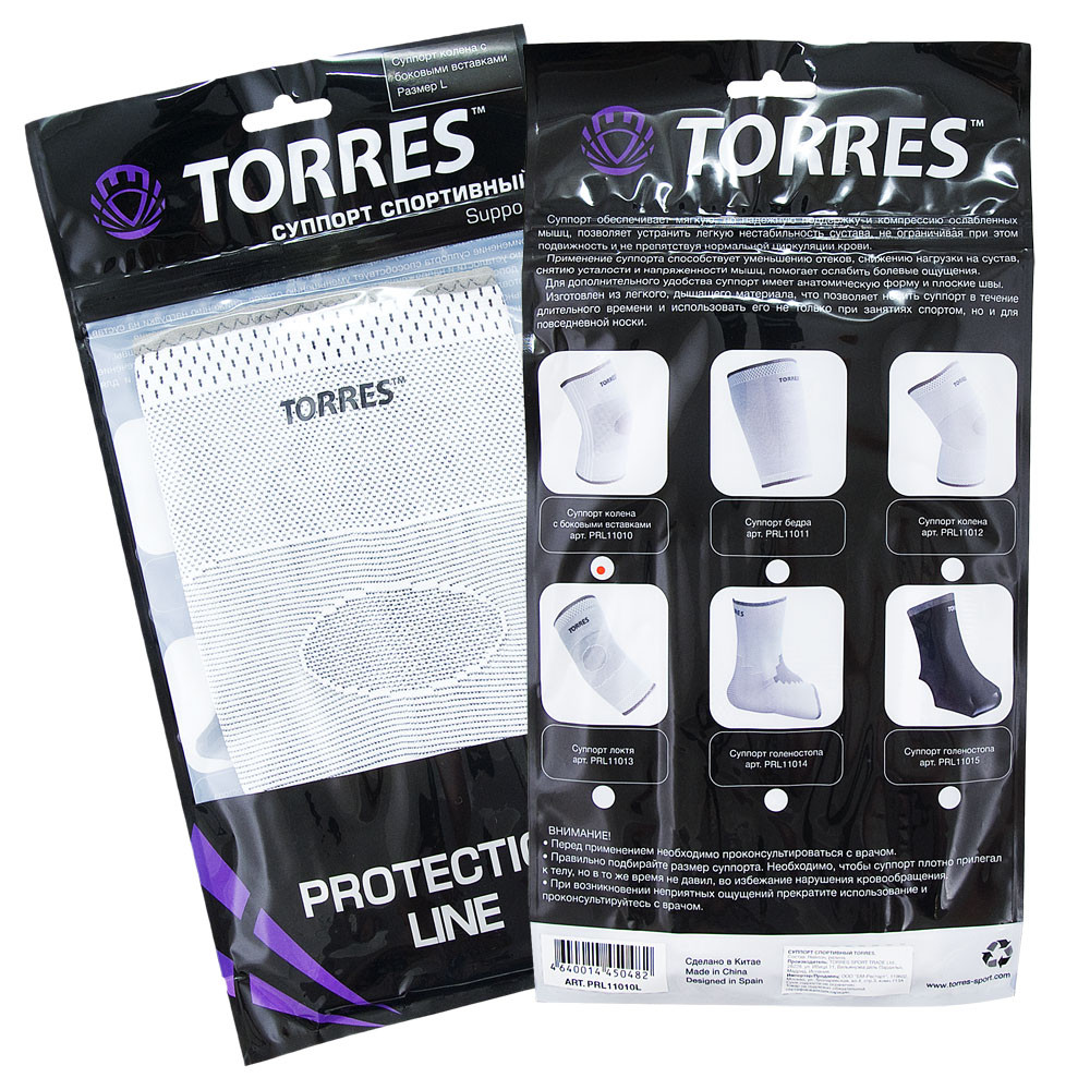 Суппорт колена "TORRES", нейлон