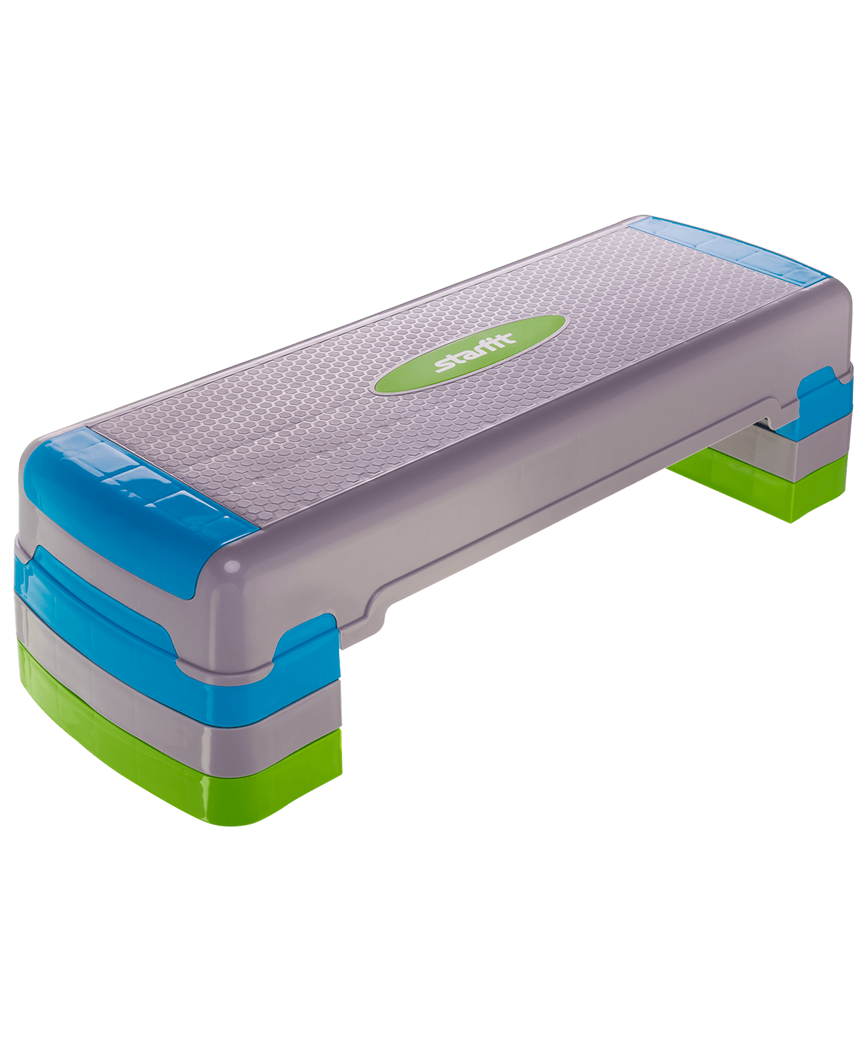 Степ-платформа SP-203, трехуровневая, 90,5х32,5х25 см Starfit