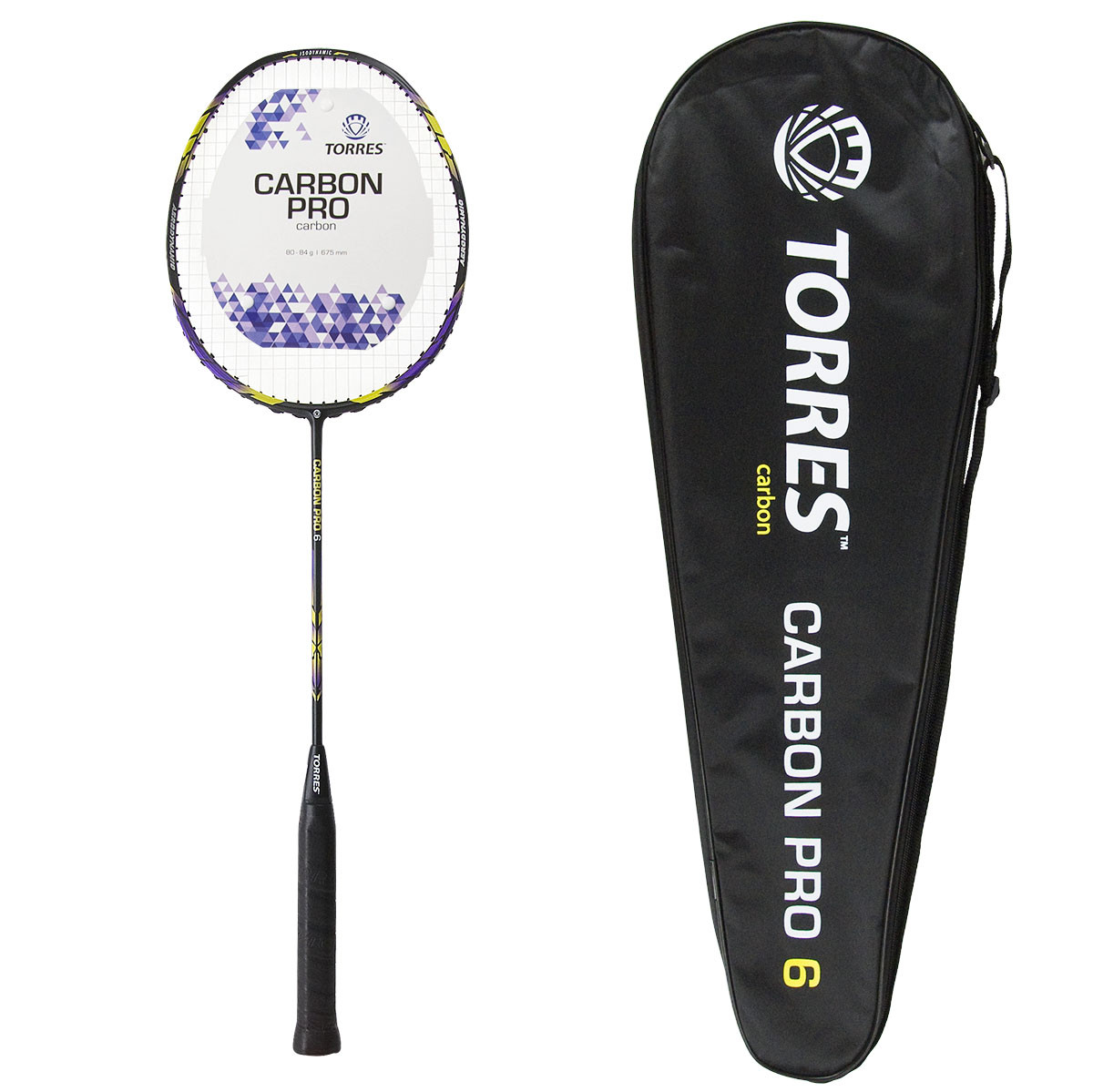 Ракетка бадминтона TORRES Carbon PRO6