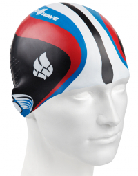 Шапочка для плавания Mad Wave Racing Silicone