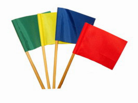 Флажки разметочные 70см.