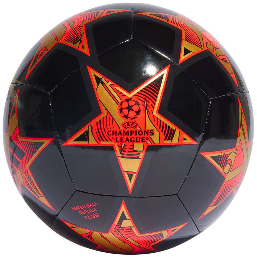 Мяч футбольный ADIDAS UCL Club, Размер 5, Цвет Черный