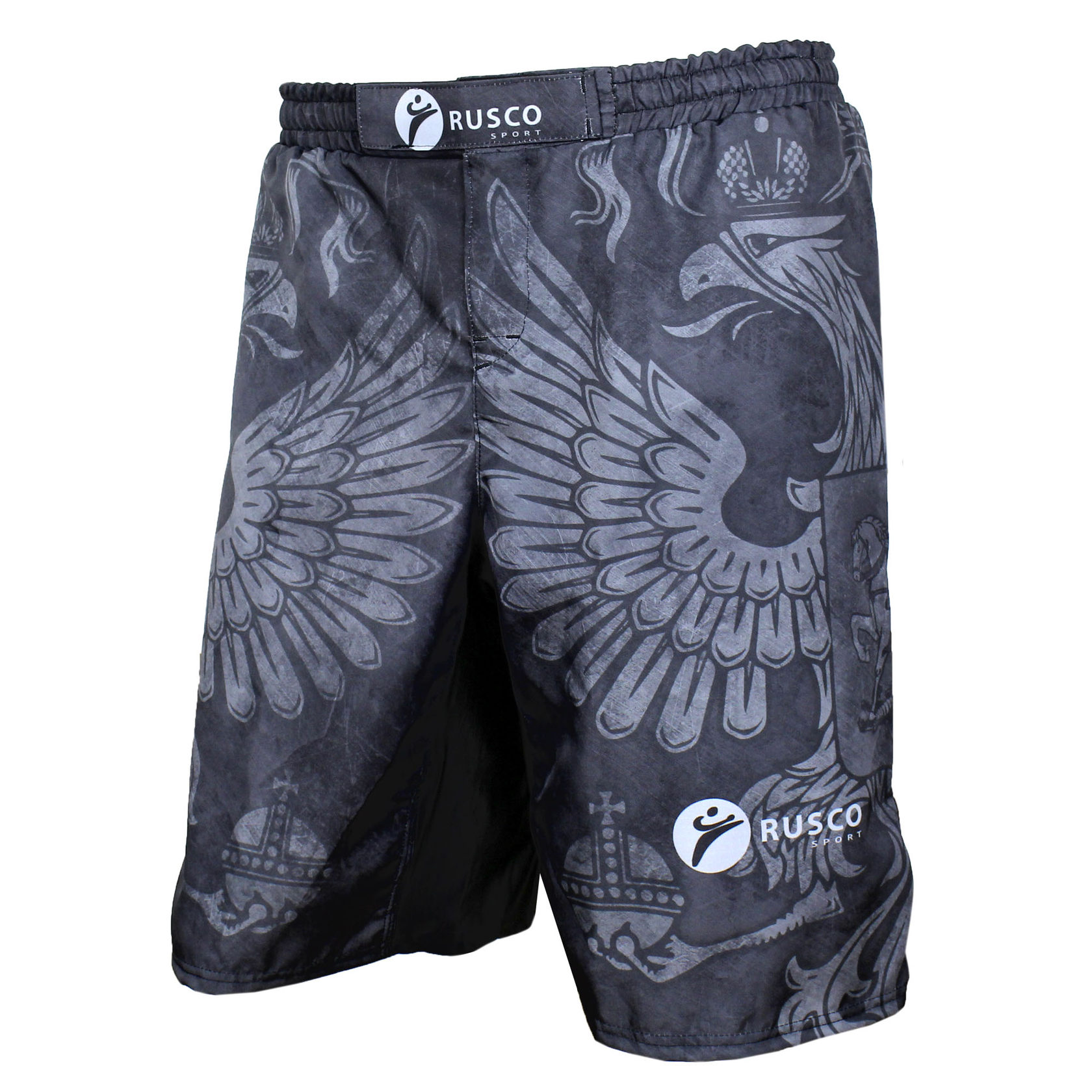 Шорты для ММА RuscoSport BLACK HERB взрослые
