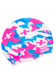 Шапочка для плавания Mad Wave силиконовая CAMOUFLAGE