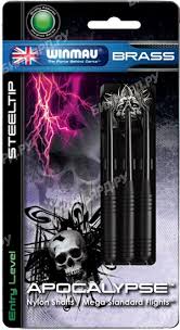 Набор дротиков для игры в дартс Winmau Apocalypse Brass Steeltip