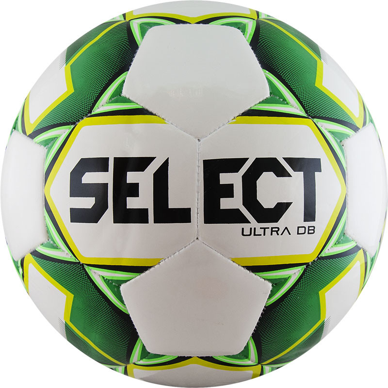 Мяч футбольный SELECT Ultra DB бел/зел/желт/черн