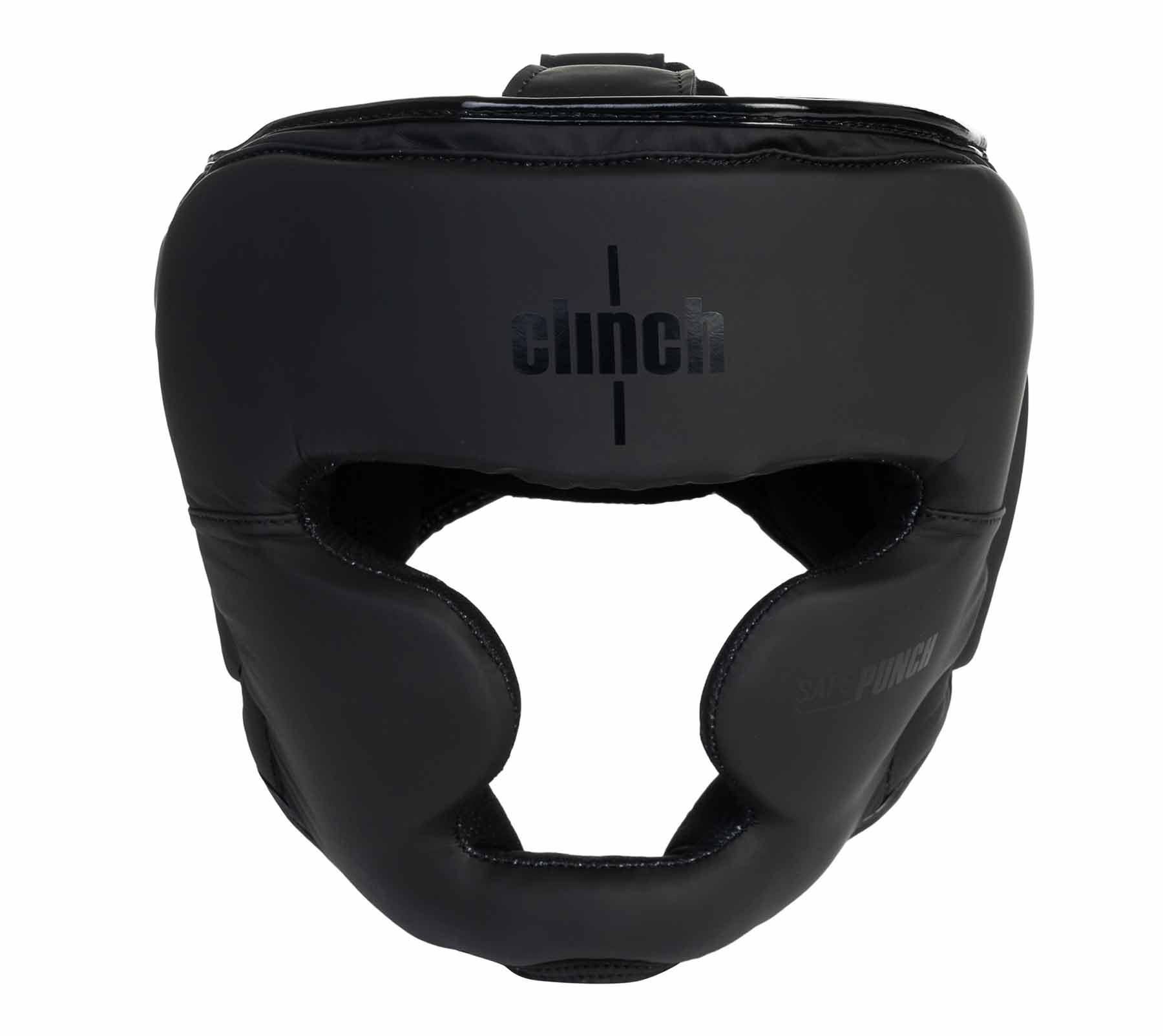Шлем боксерский Clinch Mist Full Face чёрный 