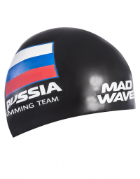 Шапочка для плавания Mad Wave SWIMMING TEAM